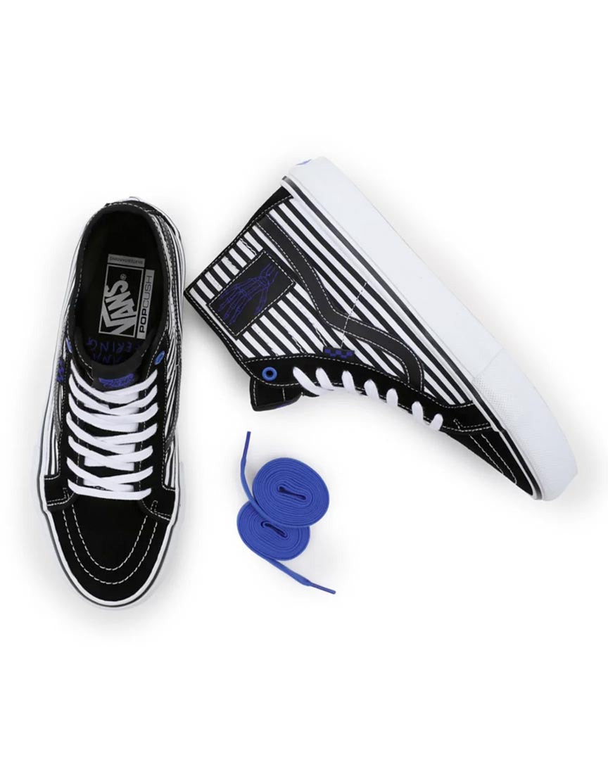 Skate Sk8-Hi Decon Shoes - Breana Geering Black/White