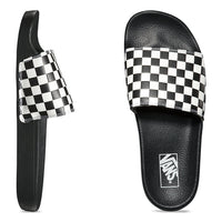 Slide-On Sandals - Checkerboard - Boutique Adrenaline