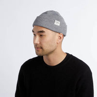 Beanie Uniform Low Recycled Knit Cuff - Heater Grey