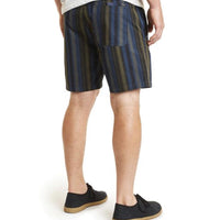 Steady Elastic Shorts - Navy/Green