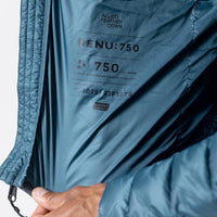 Re-up Down Recycled Puffy Winter Jacket - Vulcan Red
