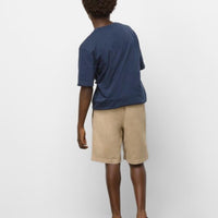 Boys Range Elastic Waist Shorts - Khaki