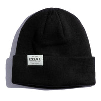 Beanie Uniform Low Recycled Knit Cuff - Black