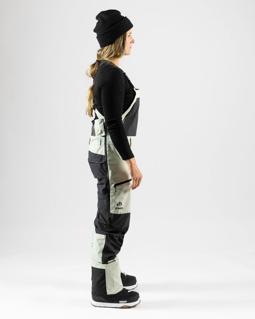 Salopettes neige Wmn Mountain Surf Bib - Sage Green