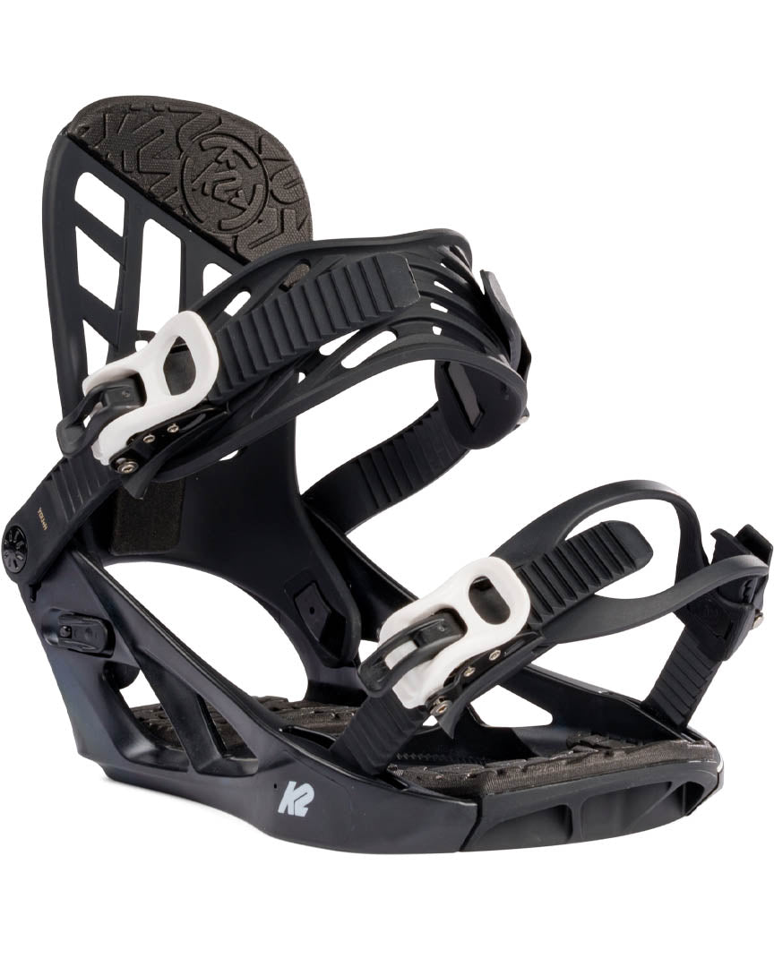 K2 You+H Snowboard Bindings - Black 2023