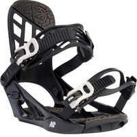 K2 You+H Snowboard Bindings - Black 2023