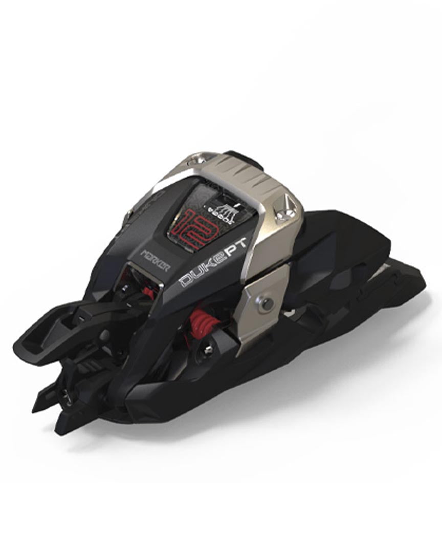 Duke Pt 12 Ski Bindings - Black/Red