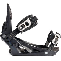 K2 You+H Snowboard Bindings - Black 2023