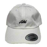Adre Dad'Script Hat - Blanc - Boutique Adrenaline