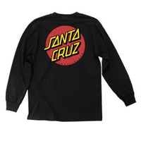 Youth Classic Dot L/S T-Shirt - Black