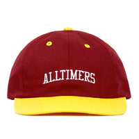 City College Cap Hat - Burgundy