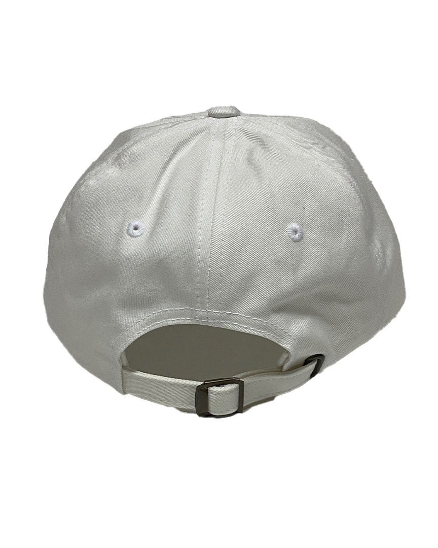 Adre Dad'Script Hat - Blanc - Boutique Adrenaline