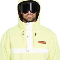 Longo Pullover Winter Jacket - Orange Shock