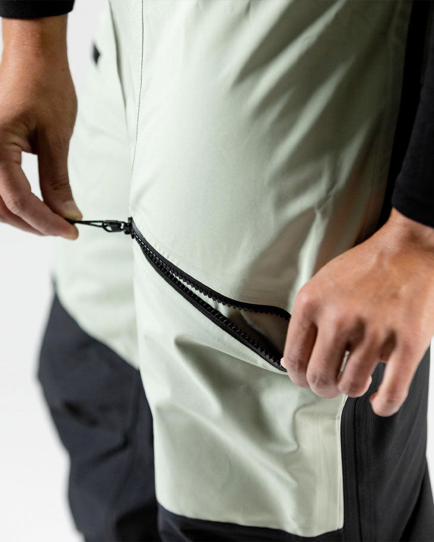 Salopettes neige Wmn Mountain Surf Bib - Sage Green