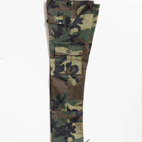 Junior Adre Cargo Pants - Woodland Camo - Boutique Adrenaline