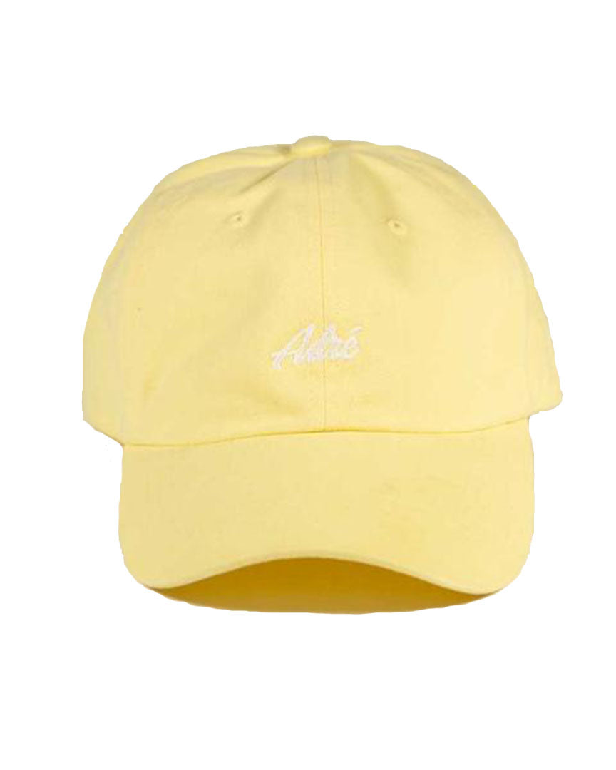 Adre Dad'Script Hat - Jaune - Boutique Adrenaline
