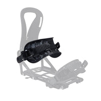 Arc Pillow Line Ankle Straps - Black - Boutique Adrenaline