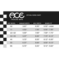 Ace Trucks Classic Skateboard Trucks - Polished 55 - Boutique Adrenaline