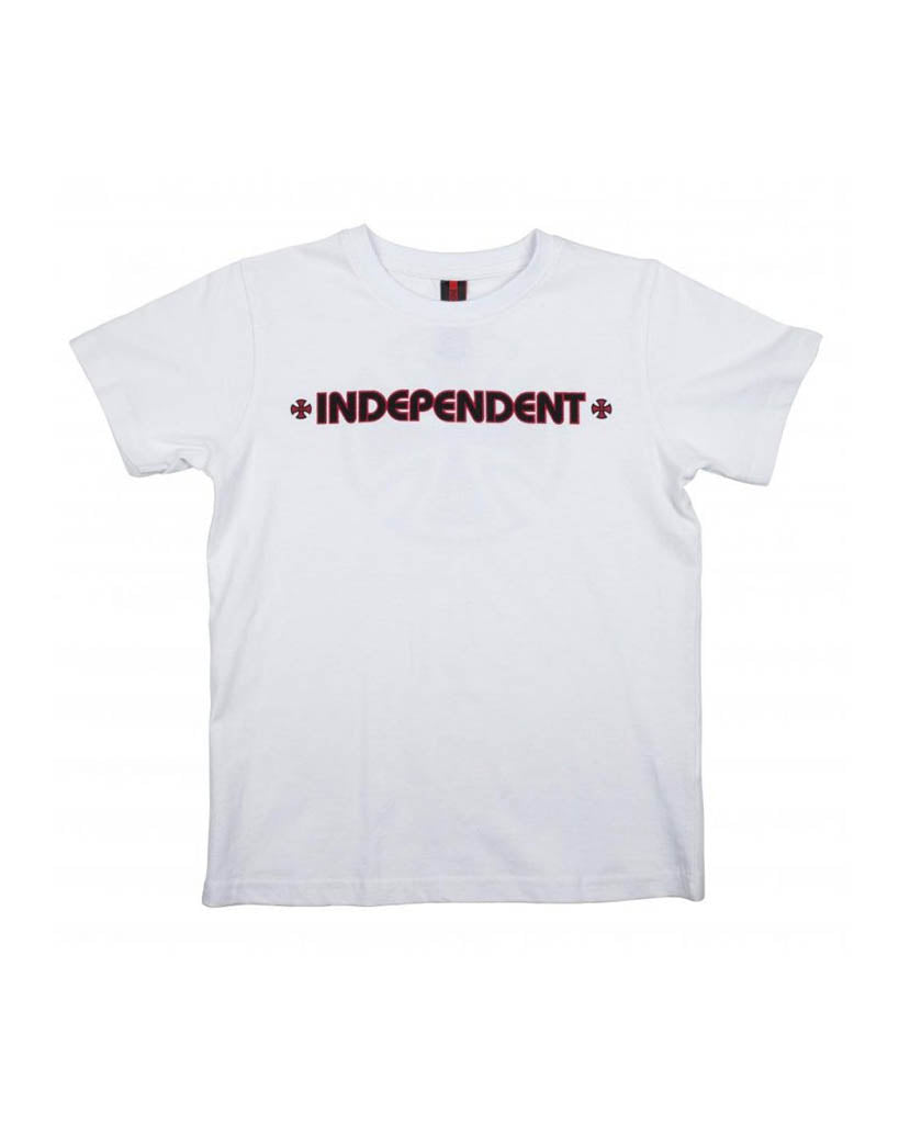 Bar/Cross Kids T-Shirt - White - Boutique Adrenaline