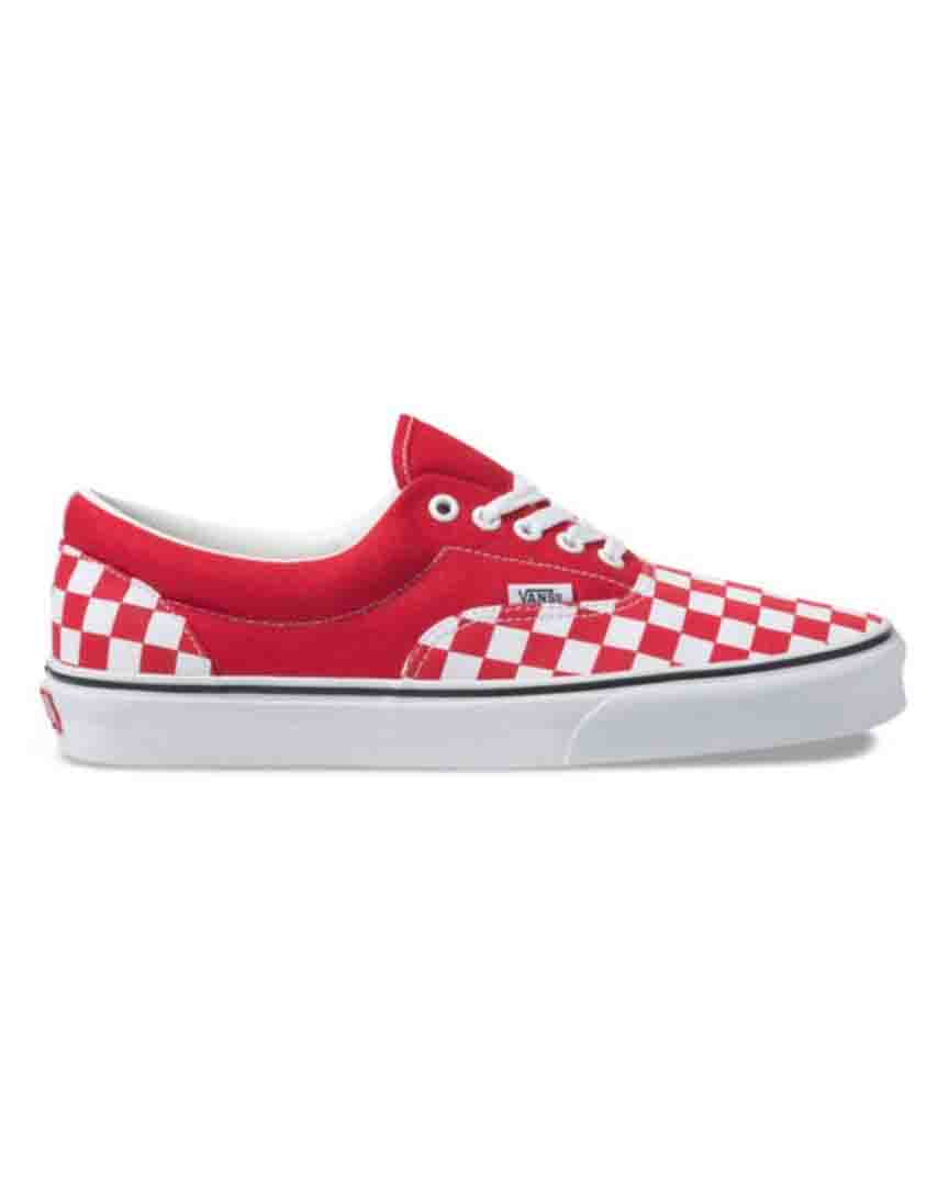 Red checkered era vans Clearance