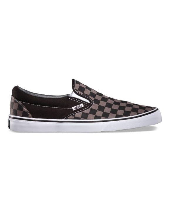 Classic Slip-On Shoes - Black/Pewter - Boutique Adrenaline