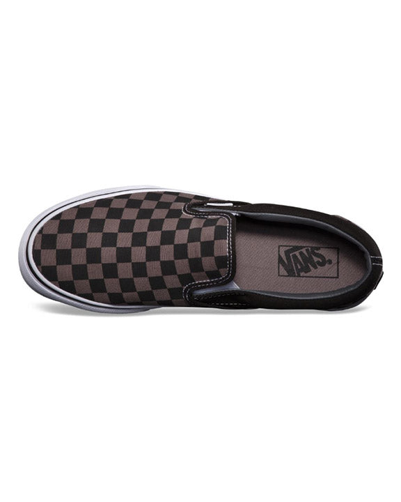 Vans slip on black pewter on sale