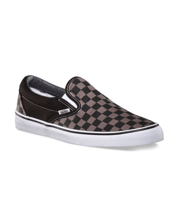 Vans classic slip deals on black pewter
