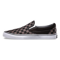 Classic Slip-On Shoes - Black/Pewter