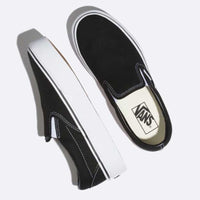 Classic Slip-On Platform Shoes - Black