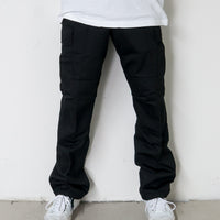 Adre Cargo Relax Fit - Black - Boutique Adrenaline