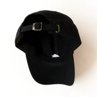 Adre Dad'Script Hat - Black - Boutique Adrenaline