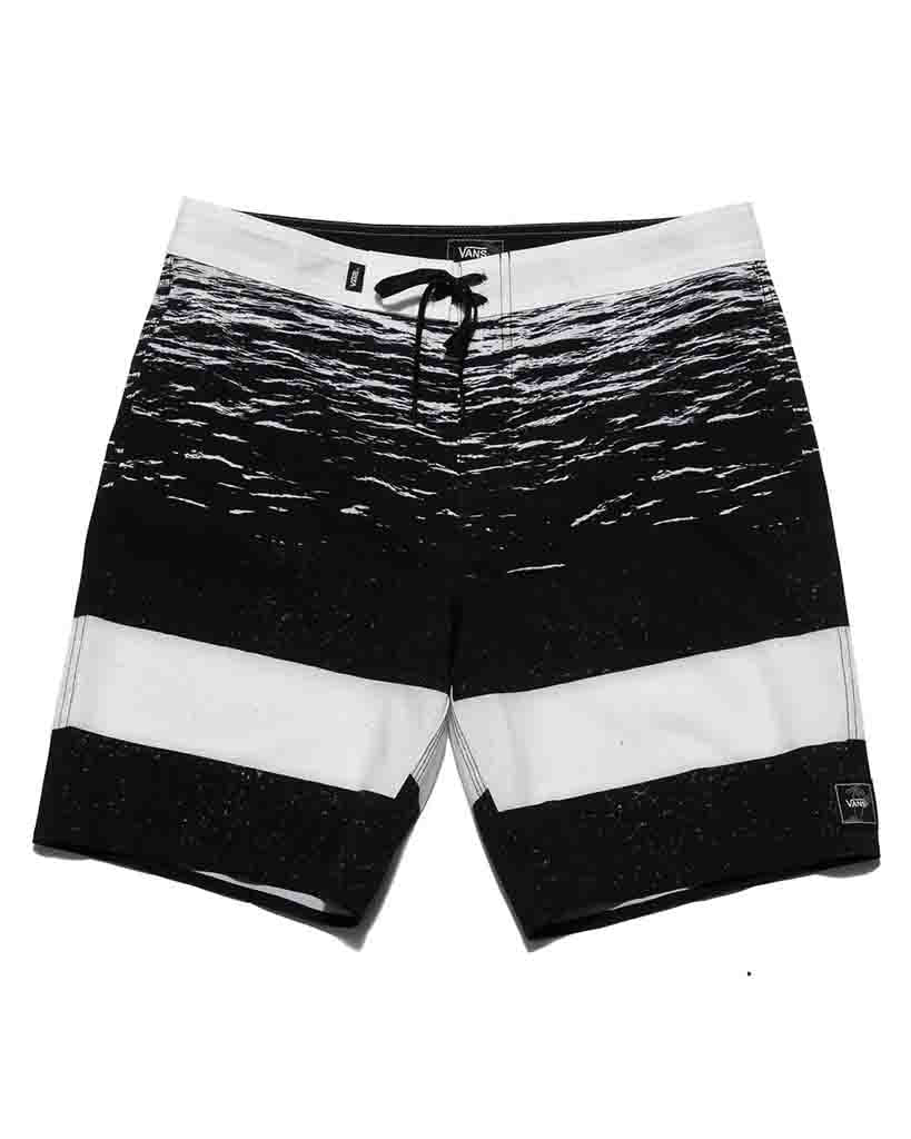 Era 18 Youth Boardshorts White Dark Water
