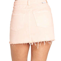 Felix Denim Skirt Skirt - Pink