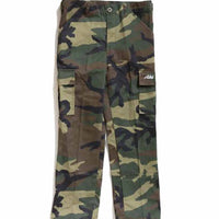 Junior Adre Cargo Pants - Woodland Camo - Boutique Adrenaline
