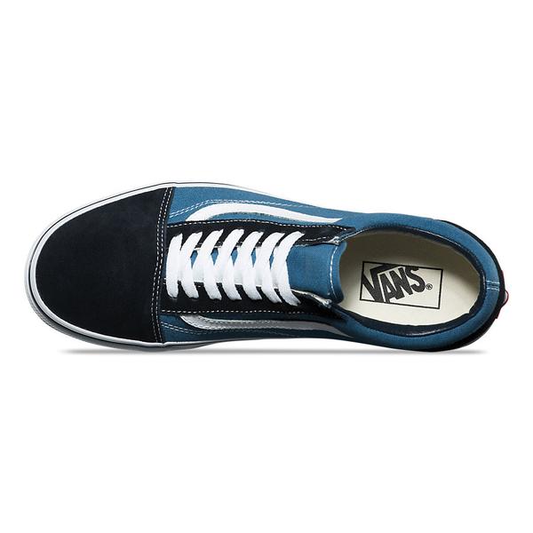 Navy blue and deals black old skool vans
