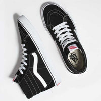 Sk8-Hi Shoes - Black/Black/White