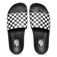 Slide-On Sandals - Checkerboard - Boutique Adrenaline