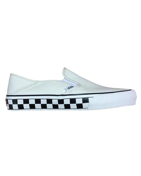 Vans slip on white sale cheap