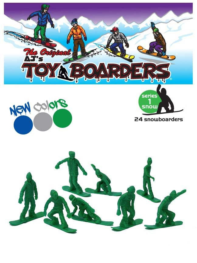 TOYS BOARDERS -SNOW SERIES 1 GREY  - 2