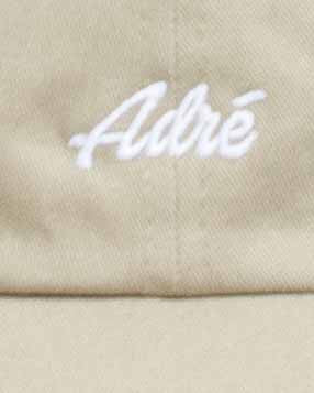 Adre Dad'Script Hat - Khaki - Boutique Adrenaline