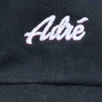 Adre Dad'Script Hat - Black - Boutique Adrenaline