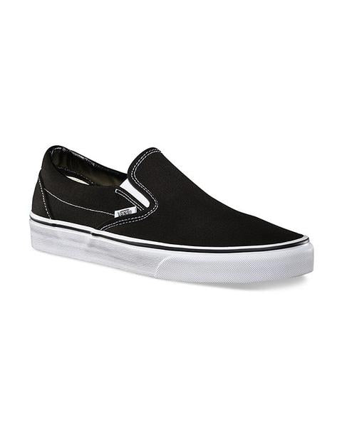 Classic Slip-On Shoes - Black - Boutique Adrenaline