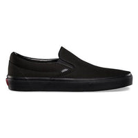 Classic Slip On Shoes - Black/Black - Boutique Adrenaline