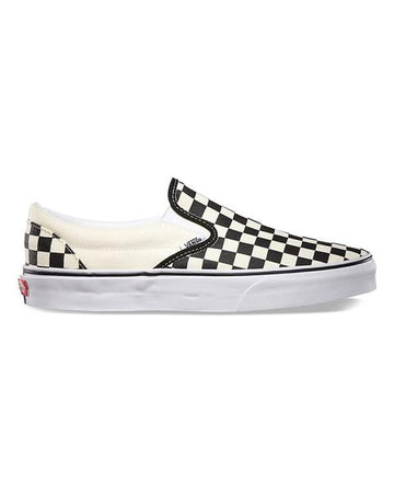 Classic Slip-On Shoes - Checkerboard