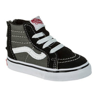Toddler Sk8-Hi Zip Shoes - Black/2Tone - Boutique Adrenaline