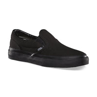 Kids Classic Slip-On Shoes - Black/Black