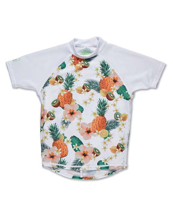 Girls Classic Ss Rashguard - Kiwipinapl - Boutique Adrenaline