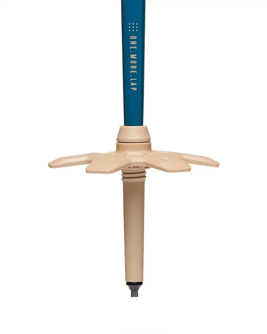 Traverse Compactor Splitboarding Poles - Creek Blue