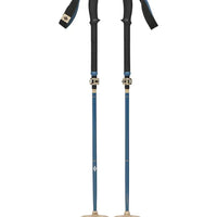 Traverse Compactor Splitboarding Poles - Creek Blue