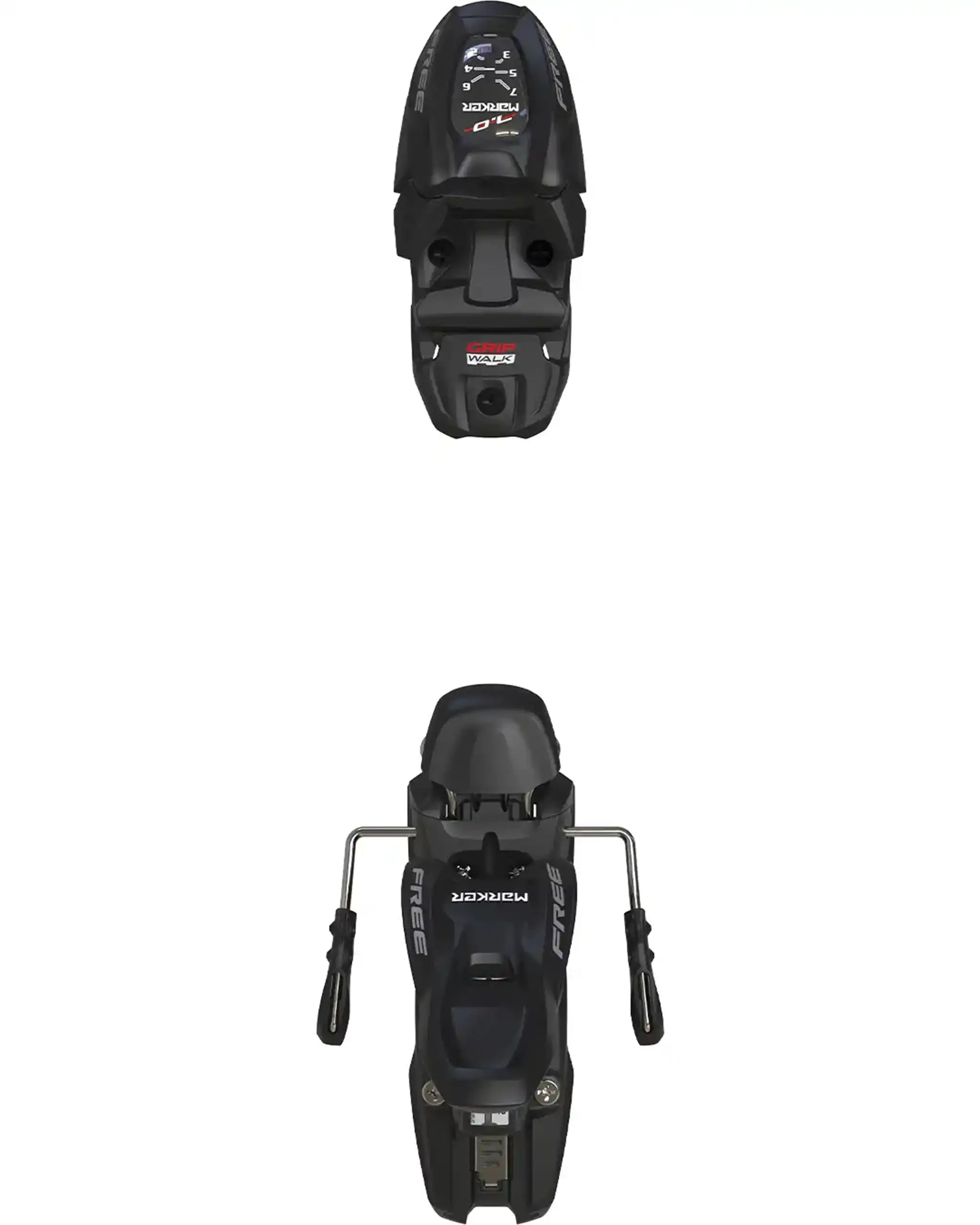 Free 7 Youth Ski Bindings - Black 2027